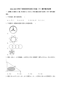 2024-2025学年广西来宾市兴宾区八年级（下）期中数学试卷（含解析）