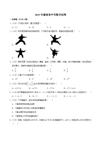 2025年湖南省中考数学试卷及答案