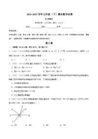 7数期末考试卷-2024-2025学年人教版七年级（初一）数学下册期末考试模拟卷04