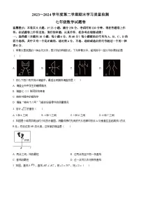 安徽省芜湖市无为市2023-2024学年七年级下学期期末数学试题