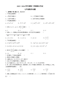 【七下HK数学】安徽省池州市青阳县2023-2024学年七年级下学期期末数学试题