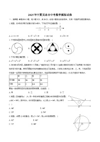 2025年宁夏吴忠市中考数学模拟试卷