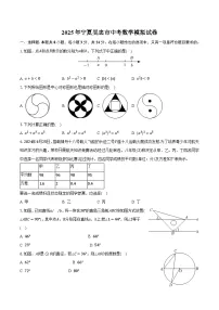 2025年宁夏吴忠市中考数学模拟试卷