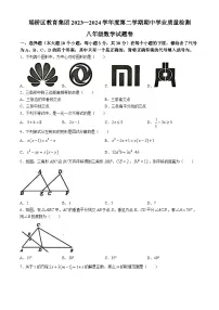 【八下BS数学】安徽省宿州市埇桥区教育集团2023-2024学年八年级下学期期中数学试题