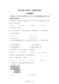 广东省江门市新会尚雅学校2024~2025学年七年级上学期数学期中试题[附答案]