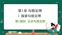初中数学1 探索勾股定理授课ppt课件