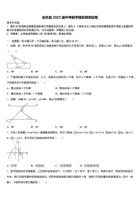 余庆县2025届中考数学模拟预测试卷含解析