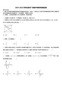 2024-2025学年东营市广饶县中考数学四模试卷含解析