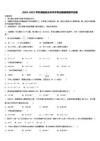 2024-2025学年湖南省永州市中考试题猜想数学试卷含解析