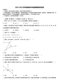 2024-2025学年淮阳县中考试题猜想数学试卷含解析