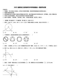 2025届黑龙江省鸡西市中考考前最后一卷数学试卷含解析