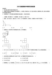 2025届临颍县中考数学五模试卷含解析