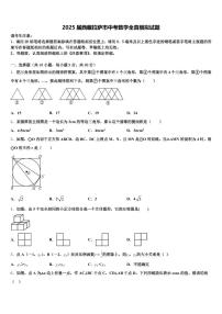 2025届西藏拉萨市中考数学全真模拟试题含解析