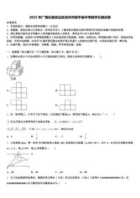 2025年广西壮族自治区贺州市昭平县中考数学五模试卷含解析