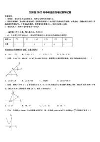 玉环县2025年中考适应性考试数学试题含解析