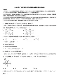 2025年广西壮族贺州市昭平县中考数学四模试卷含解析