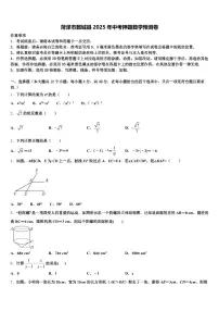 菏泽市鄄城县2025年中考押题数学预测卷含解析