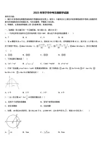 2025年常宁市中考五模数学试题含解析