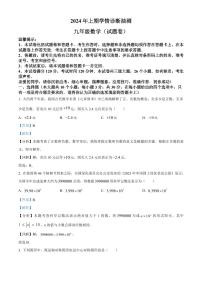 2024年新田+零陵九年级下册期中数学试卷参考答案