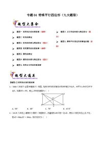 八年级数学期末专项练习专题04 特殊平行四边形-2024-2025学年八年级数学下学期期末考点大串讲（华东师大版）