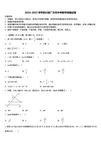 2024-2025学年四川省广元市中考数学四模试卷含解析