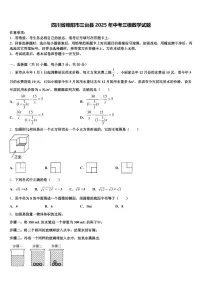 四川省绵阳市三台县2025年中考三模数学试题含解析
