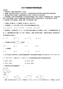2025年安新县中考数学模试卷含解析