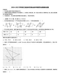 2024-2025学年浙江省温州市洞头县中考数学全真模拟试题含解析