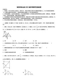 宝鸡市岐山县2025届中考数学五模试卷含解析