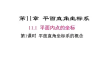 初中数学沪科版（2024）八年级上册（2024）11.1 平面内点的坐标备课课件ppt