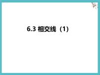 初中数学苏科版（2024）七年级上册（2024）相交线课前预习ppt课件