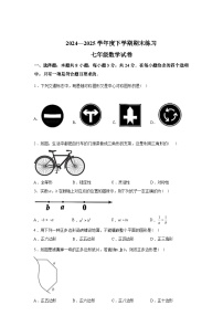 2024-2025学年吉林省长春市新区七年级下学期期末数学检测试卷