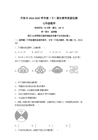2024-2025学年辽宁省丹东市七年级下学期数学期末试卷