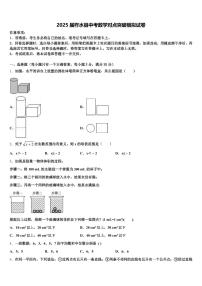 2025届柞水县中考数学对点突破模拟试卷含解析