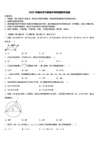 2025年赣州市宁都县中考四模数学试题含解析
