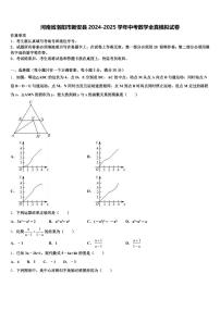 河南省洛阳市新安县2024-2025学年中考数学全真模拟试卷含解析