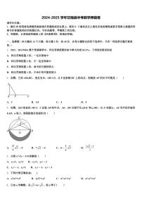 2024-2025学年甘南县中考数学押题卷含解析