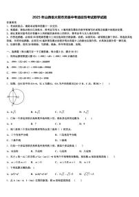 2025年山西省大同市灵县中考适应性考试数学试题含解析