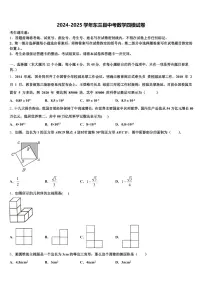 2024-2025学年东兰县中考数学四模试卷含解析