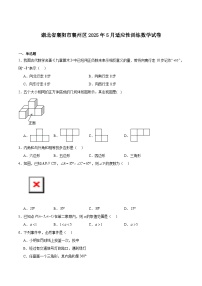 湖北省襄阳市襄州区2025届九年级下学期5月中考适应性训练数学试卷(含解析)