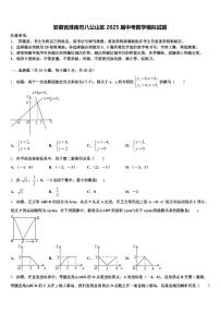 安徽省淮南市八公山区2025届中考数学模拟试题含解析