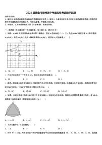 2025届黄山市徽州区中考适应性考试数学试题含解析
