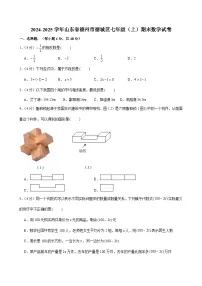 2024-2025学年山东省德州市德城区七年级(上)期末数学试卷（含答案）