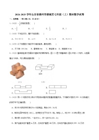 2024-2025学年山东省德州市德城区七年级（上）期末数学试卷（含答案）