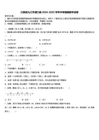 江西省九江市湖口县2024-2025学年中考猜题数学试卷含解析
