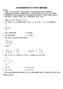 辽宁省沈阳市和平区2025年中考二模数学试题含解析