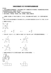 石家庄市藁城市2025年中考数学全真模拟试卷含解析