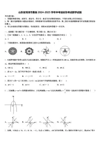 山东省菏泽市曹县2024-2025学年中考适应性考试数学试题含解析