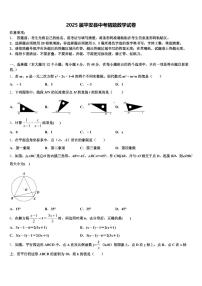 2025届平安县中考猜题数学试卷含解析