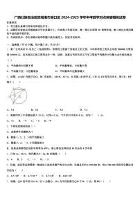 广西壮族自治区防城港市港口区2024-2025学年中考数学对点突破模拟试卷含解析
